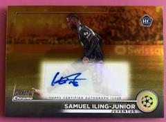 Samuel Iling Junior [Gold] #CA-SIJ Soccer Cards 2022 Stadium Club Chrome UEFA Competitions Autographs Prices