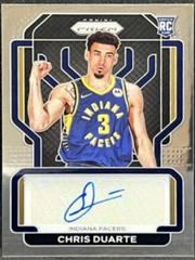 Chris Duarte Basketball Cards 2021 Panini Prizm Rookie Signatures Prices