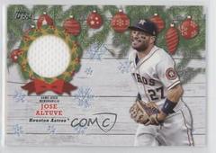 Jose Altuve [Blue Metallic] Baseball Cards 2022 Topps Holiday Relics Prices