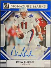 Drew Bledsoe [Blue] Football Cards 2022 Panini Donruss Signature Marks Prices