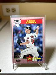Corey Kluber [Red] #87-138 Baseball Cards 2017 Topps 1987 Prices