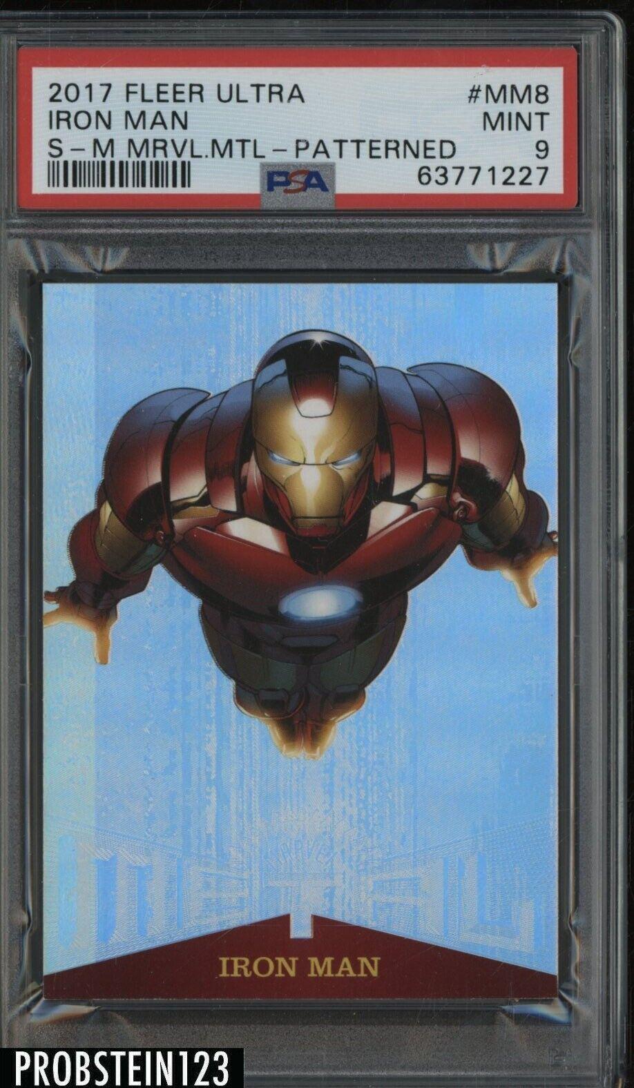 Iron Man [Patterned] #MM8 Marvel 2017 Spider-Man Metals