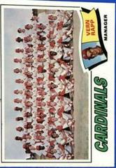 Cardinals Team Baseball Cards 1977 Topps Prices