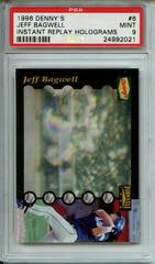 Jeff Bagwell Baseball Cards 1996 Denny's Instant Replay Holograms Prices