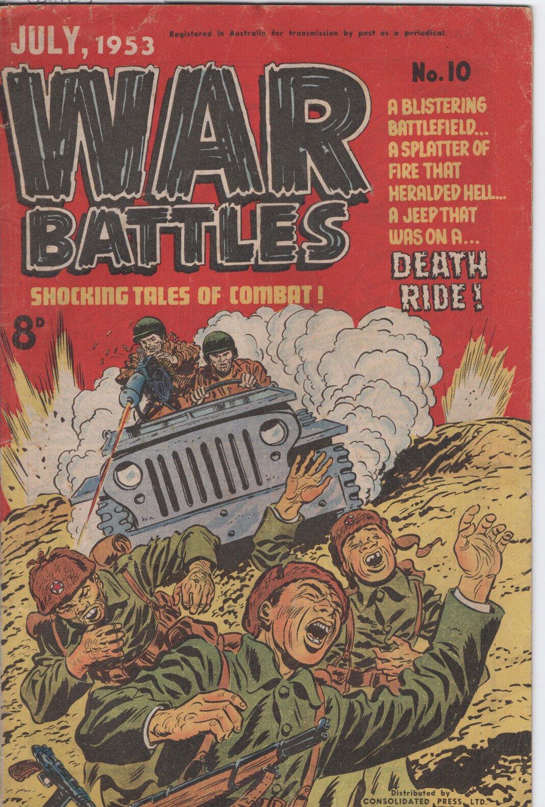 Combat #10 (1953) Comic Books Combat