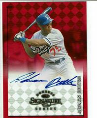 Adrian Beltre [Autograph] Baseball Cards 1998 Donruss Signature Prices