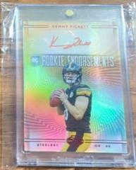 Kenny Pickett [Red] Football Cards 2022 Panini Illusions Rookie Endorsements Autographs Prices