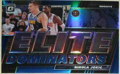 Nikola Jokic [Blue] Basketball Cards 2019 Panini Donruss Optic Elite Dominators Prices