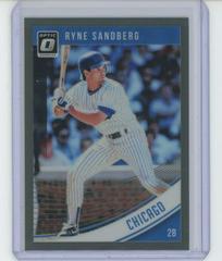 Ryne Sandberg [Black] #79 Baseball Cards 2018 Panini Donruss Optic Prices