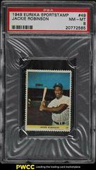 Jackie Robinson #49 Baseball Cards 1949 Eureka Sportstamps Prices