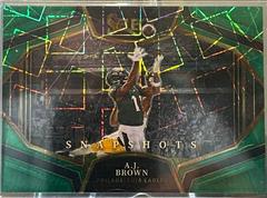 A. J. Brown [Green] #SS-9 Football Cards 2022 Panini Select Snapshots Prices