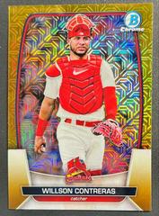 Willson Contreras [Mega Box Mojo Gold] Baseball Cards 2023 Bowman Prices