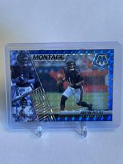 Justin Fields [Blue] Football Cards 2022 Panini Mosaic Montage Prices