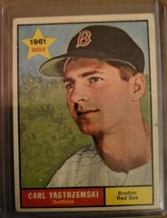 Carl Yastrzemski [Star Rookie] Baseball Cards 1961 Topps Prices