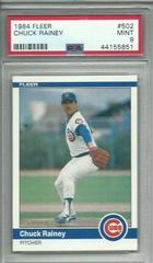Chuck Rainey #502 Baseball Cards 1984 Fleer Prices