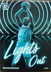 Kevin Durant #4 Basketball Cards 2022 Panini Donruss Optic Lights Out Prices