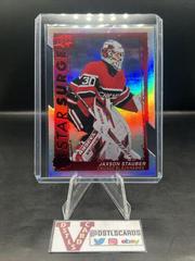Jaxson Stauber [Red Die Cut] #SS-9 Hockey Cards 2023 Upper Deck Star Surge Prices
