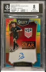 Bobby Wood [Tie Dye] Soccer Cards 2016 Panini Select Emerging Star Signatures Prices