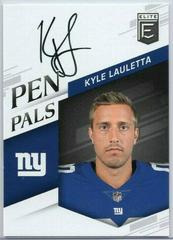 Kyle Lauletta Football Cards 2018 Donruss Elite Pen Pals Prices