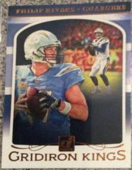 Philip Rivers Football Cards 2019 Donruss Gridiron Kings Prices