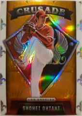Shohei Ohtani [Neon Orange] #5 Baseball Cards 2022 Panini Chronicles Crusade Prices
