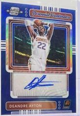 Deandre Ayton [Blue] #2 Basketball Cards 2022 Panini Contenders Optic Perennial Autograph Prices