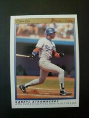 Darryl Strawberry Baseball Cards 1991 O Pee Chee Premier Prices