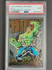 Hulk [Silver] #5 Marvel 1994 Universe Powerblast Prices