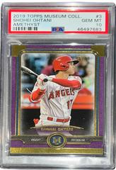 Shohei Ohtani [Amethyst] #3 Baseball Cards 2019 Topps Museum Collection Prices