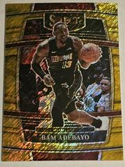 Bam Adebayo [Gold] Basketball Cards 2022 Panini Select Prices