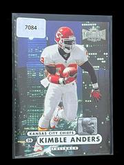 Kimble Anders #22 Football Cards 1998 Metal Universe Prices