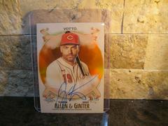 Joey Votto [Orange Refractor] Baseball Cards 2021 Topps Allen & Ginter Chrome Autographs Prices