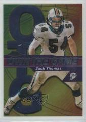 Zach Thomas #OG28 Football Cards 2002 Topps Chrome Own the Game Prices