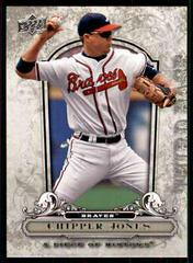 Chipper Jones Baseball Cards 2008 Upper Deck Piece of History Prices