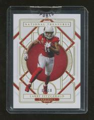 Larry Fitzgerald [Holo Gold] #3 Football Cards 2020 Panini National Treasures Prices