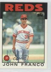 John Franco Baseball Cards 1986 Topps Tiffany Prices