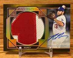 Max Muncy [Gold] Baseball Cards 2022 Topps Five Star Autograph Jumbo Prime Prices