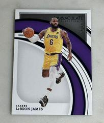 LeBron James [Blue] Basketball Cards 2021 Panini Immaculate Collection Prices