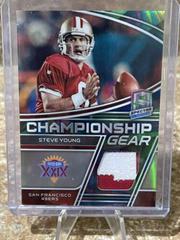 Steve Young [Marble] #CG-SYO Football Cards 2022 Panini Spectra Championship Gear Prices