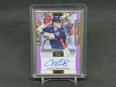 Alex Bregman [Purple] Baseball Cards 2023 Topps Definitive Framed Autograph Collection Prices