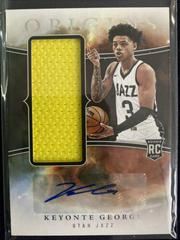 Keyonte George #31 Basketball Cards 2023 Panini Origins Rookie Autograph Prices