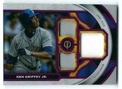 Ken Griffey Jr. [Purple] #TR-KG Baseball Cards 2023 Topps Tribute Triple Relics Prices