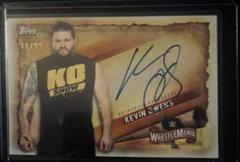 Kevin Owens #A-KO Wrestling Cards 2020 Topps WWE Road to WrestleMania Autographs Prices