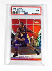 Kobe Bryant [Red Refractor] Basketball Cards 2005 Finest Prices