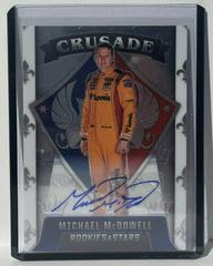 Michael McDowell [Autograph] #20 Racing Cards 2022 Panini Chronicles Nascar Rookies and Stars Crusade Prices
