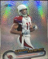Larry Fitzgerald [Refractor] #OTG14 Football Cards 2006 Topps Chrome Own the Game Prices