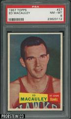 Ed Macauley Basketball Cards 1957 Topps Prices