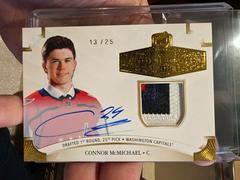 Connor McMichael [Gold Autograph Patch] #2021-CM Hockey Cards 2020 Upper Deck The Cup Rookie Class of 2021 Prices