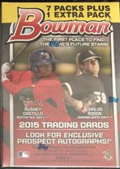 Blaster Box Baseball Cards 2015 Bowman Prices