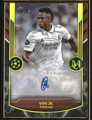 Vini Jr. [Gold] Soccer Cards 2022 Topps Museum Collection UEFA Champions League Framed Autographs Prices